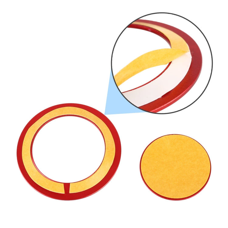 Car Engine Start Key Push Button Ring Trim Sticker for Honda(Red) - Decoration Rings by buy2fix | Online Shopping UK | buy2fix