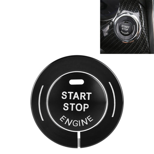 Car Engine Start Key Push Button Ring Trim Sticker for Infiniti (Black) - Decoration Rings by buy2fix | Online Shopping UK | buy2fix