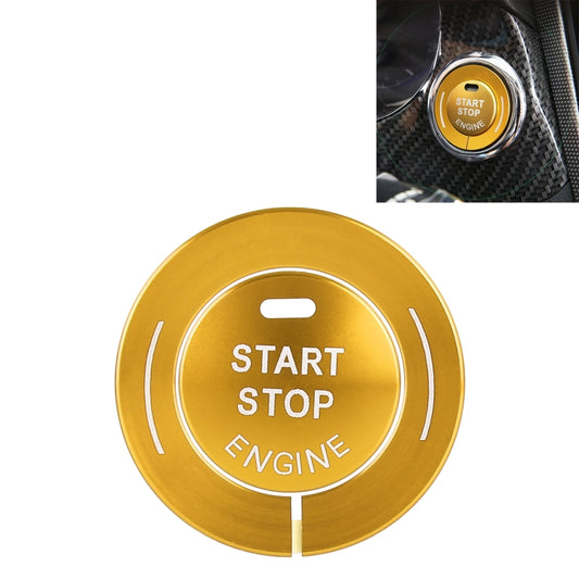 Car Engine Start Key Push Button Ring Trim Sticker for Infiniti (Gold) - Decoration Rings by buy2fix | Online Shopping UK | buy2fix