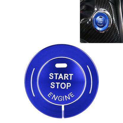 Car Engine Start Key Push Button Ring Trim Sticker for Infiniti (Blue) - Decoration Rings by buy2fix | Online Shopping UK | buy2fix