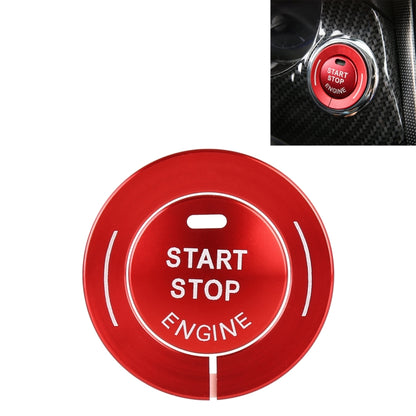 Car Engine Start Key Push Button Ring Trim Sticker for Infiniti (Red) - Decoration Rings by buy2fix | Online Shopping UK | buy2fix