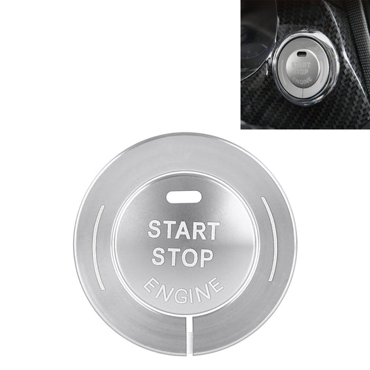 Car Engine Start Key Push Button Ring Trim Sticker for Infiniti (Silver) - Decoration Rings by buy2fix | Online Shopping UK | buy2fix