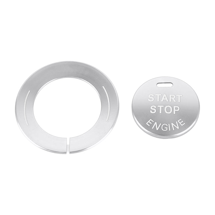 Car Engine Start Key Push Button Ring Trim Sticker for Infiniti (Silver) - Decoration Rings by buy2fix | Online Shopping UK | buy2fix