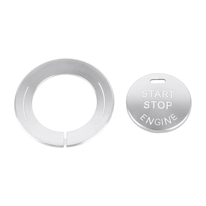 Car Engine Start Key Push Button Ring Trim Sticker for Infiniti (Silver) - Decoration Rings by buy2fix | Online Shopping UK | buy2fix