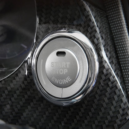 Car Engine Start Key Push Button Ring Trim Sticker for Infiniti (Silver) - Decoration Rings by buy2fix | Online Shopping UK | buy2fix