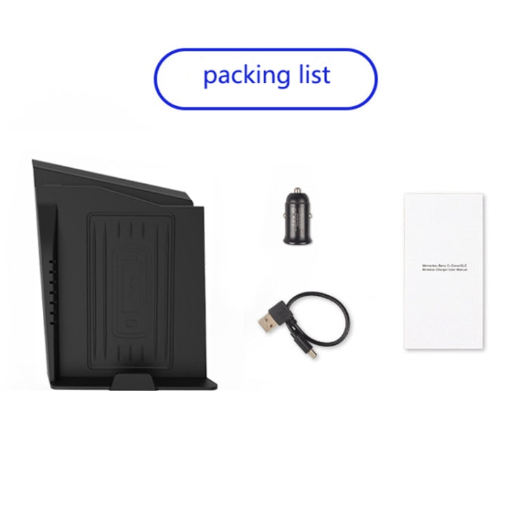 Car Qi Standard Wireless Charger 15W Quick Charging for Cadillac CT5 2020-2022, Left Driving - Wireless Charging Pads by buy2fix | Online Shopping UK | buy2fix
