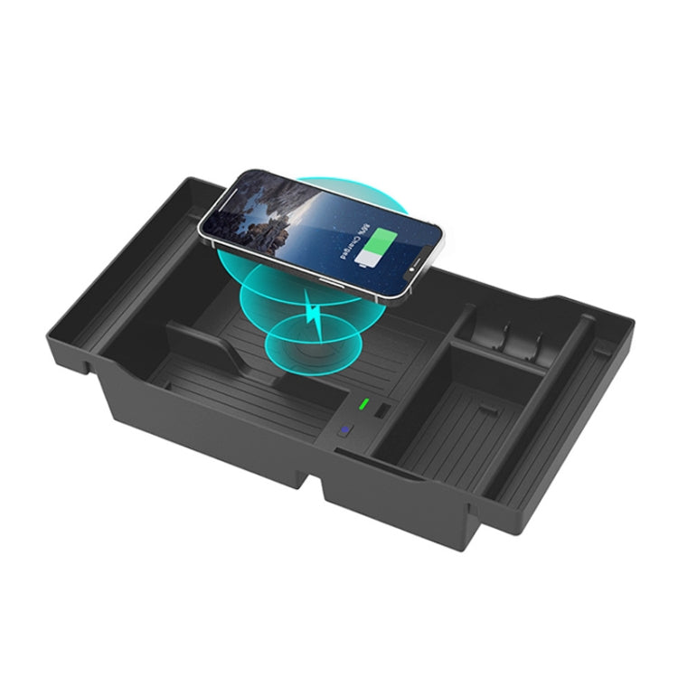Car Qi Standard Wireless Charger 15W Quick Charging for Chevrolet Silverado 2019-2022, Left and Right Driving - Wireless Charging Pads by buy2fix | Online Shopping UK | buy2fix