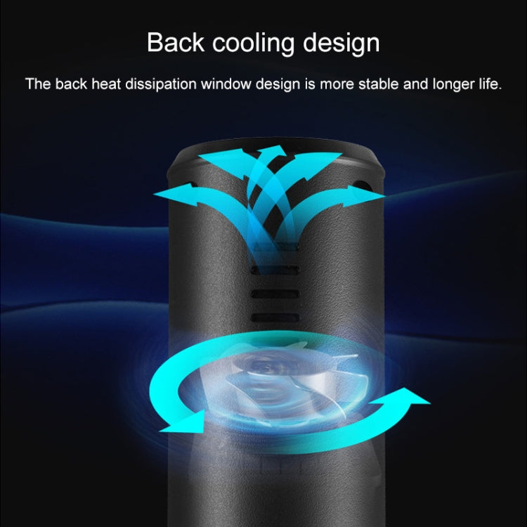 LCD Digital Display Rechargeable Portable Electric Air Pump With COB Light by buy2fix