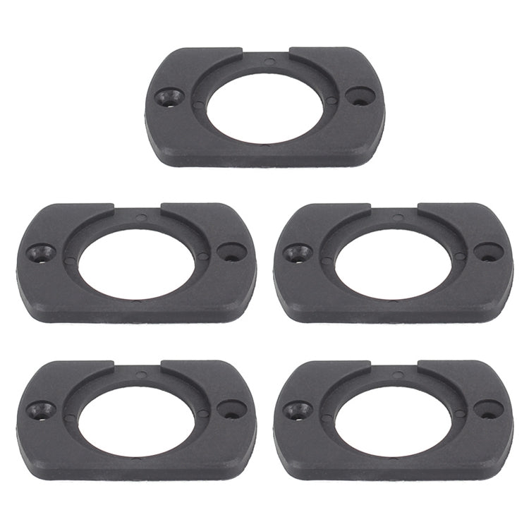 5 PCS 1 Hole Car Modified USB Charging Voltmeter Cigarette Lighter Panel - Car Interior Mouldings by buy2fix | Online Shopping UK | buy2fix