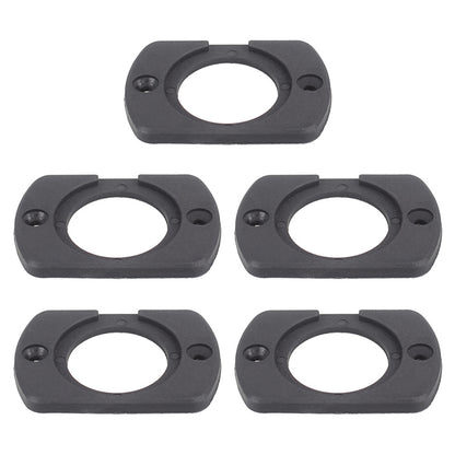 5 PCS 1 Hole Car Modified USB Charging Voltmeter Cigarette Lighter Panel - Car Interior Mouldings by buy2fix | Online Shopping UK | buy2fix