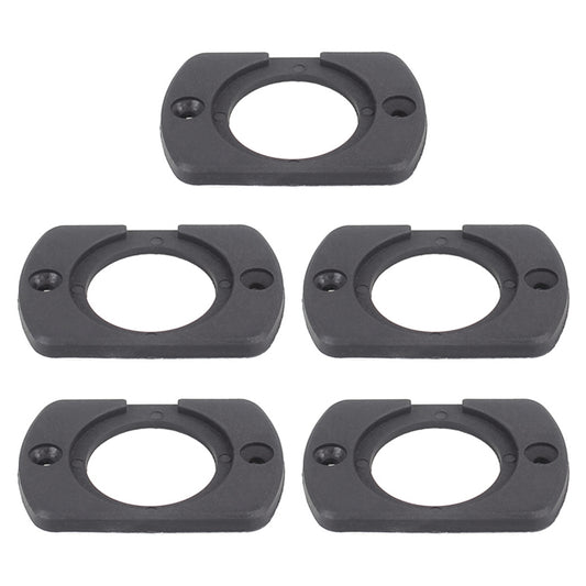5 PCS 1 Hole Car Modified USB Charging Voltmeter Cigarette Lighter Panel - Car Interior Mouldings by buy2fix | Online Shopping UK | buy2fix