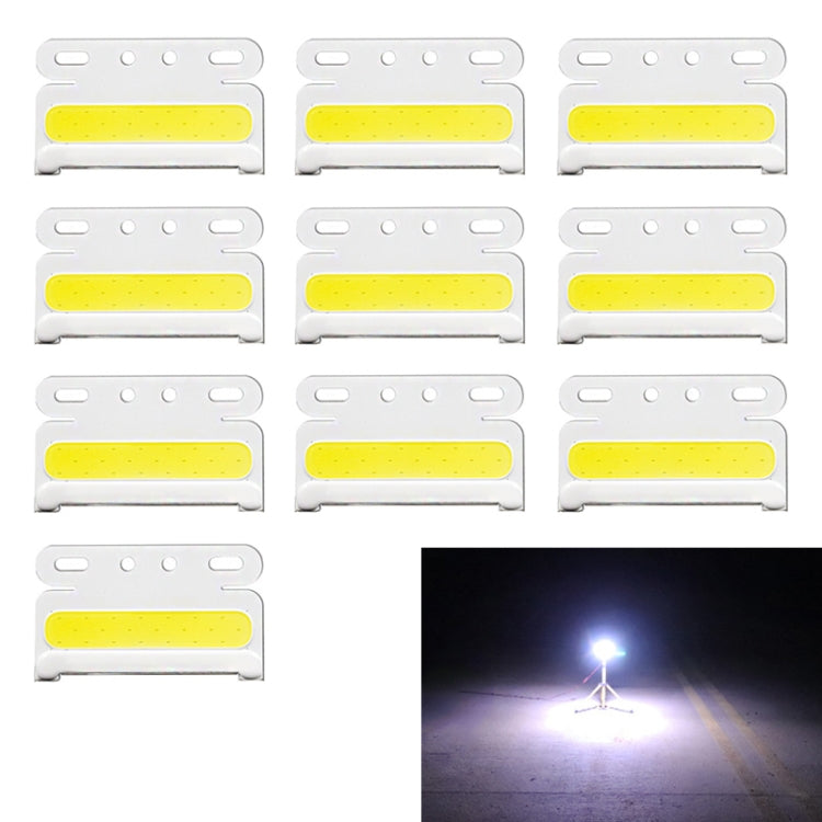 10 PCS ZS-7009 DC24V Waterproof Car / Truck Side Marker Indicator Lights Bulb Lamp(White Light) - Clearance Lights by buy2fix | Online Shopping UK | buy2fix