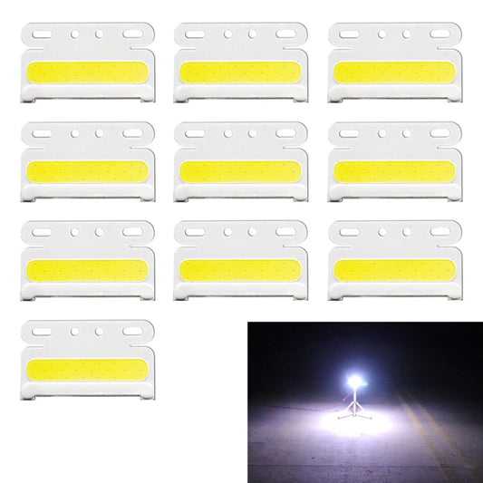 10 PCS ZS-7009 DC24V Waterproof Car / Truck Side Marker Indicator Lights Bulb Lamp(White Light) - Clearance Lights by buy2fix | Online Shopping UK | buy2fix