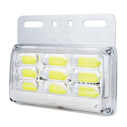 4 PCS ZS-9001 DC24V 9D Waterproof Car / Truck Side Marker Indicator Lights Bulb Lamp (White Light) - Clearance Lights by buy2fix | Online Shopping UK | buy2fix