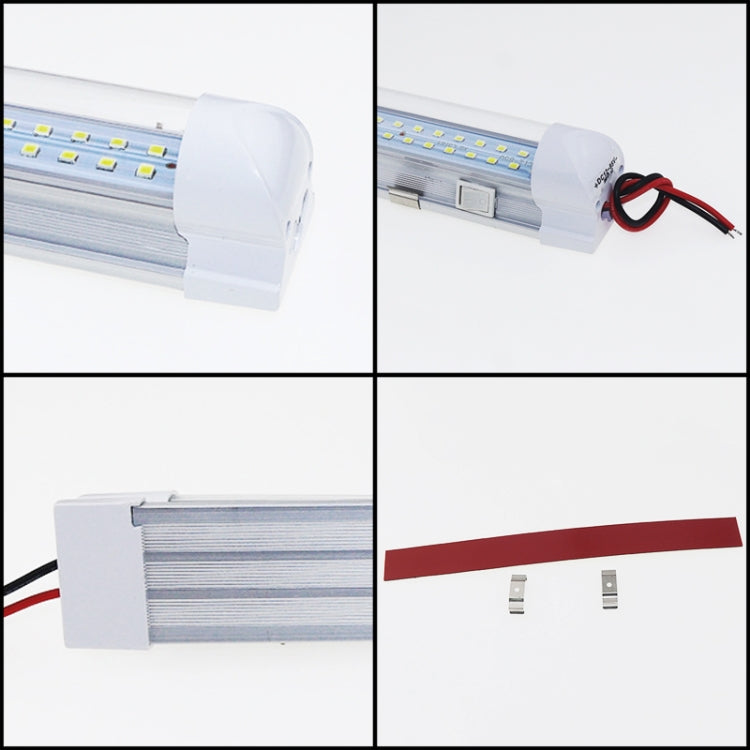 2 PCS ZS-3332 12-85V High Bright 72LEDs RV Dome Light Cabin Light Bar - Dome Lights by buy2fix | Online Shopping UK | buy2fix