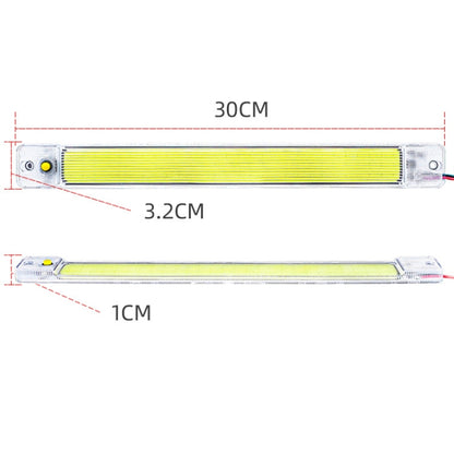 2 PCS ZS-3348 DC12-24V High Bright 84 COB Lamp Beads Car Dome Light Cabin Light Bar - Dome Lights by buy2fix | Online Shopping UK | buy2fix