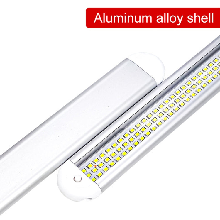 2 PCS ZS-3385 DC12-85V High Bright 120LEDs Lamp Beads Car Dome Light Cabin Light Bar - Dome Lights by buy2fix | Online Shopping UK | buy2fix