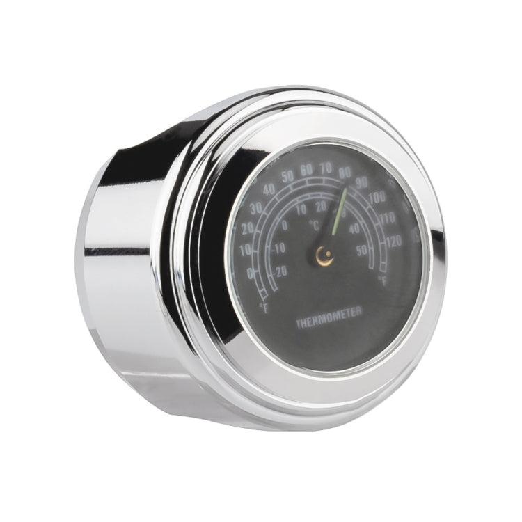 2 PCS Motorcycle 22-25mm Handlebar Thermometer (Black) - Others by buy2fix | Online Shopping UK | buy2fix