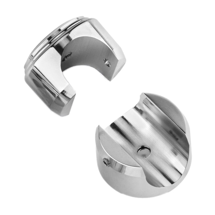 2 PCS Motorcycle 22-25mm Handlebar Thermometer (White) - Others by buy2fix | Online Shopping UK | buy2fix
