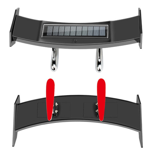 Car Mini Rear Wing with Light Solar Anti-collision Tail Light - Warning Lights by buy2fix | Online Shopping UK | buy2fix