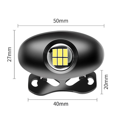 Car Adjustable LED Super Bright Reversing Light (Silver) - Warning Lights by buy2fix | Online Shopping UK | buy2fix