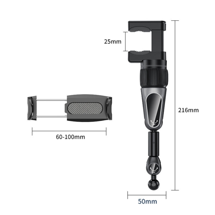 Car Small Clip 360 Degree Rotating Mobile Phone Holder - Universal Car Holders by buy2fix | Online Shopping UK | buy2fix