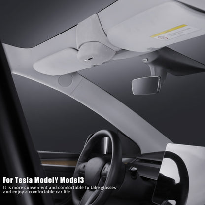 Car Ordinary Version Sunglasses Storage Box for Tesla Model Y 2019-2023 - Sunglasses & Glasses Clips by buy2fix | Online Shopping UK | buy2fix
