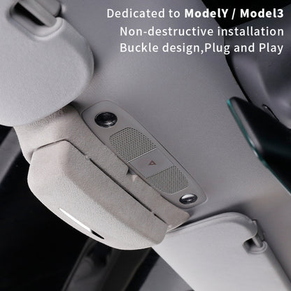 Car Ordinary Version Sunglasses Storage Box for Tesla Model Y 2019-2023 - Sunglasses & Glasses Clips by buy2fix | Online Shopping UK | buy2fix