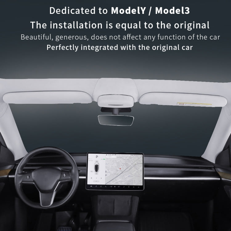 Car Ordinary Version Sunglasses Storage Box for Tesla Model Y 2019-2023 - Sunglasses & Glasses Clips by buy2fix | Online Shopping UK | buy2fix