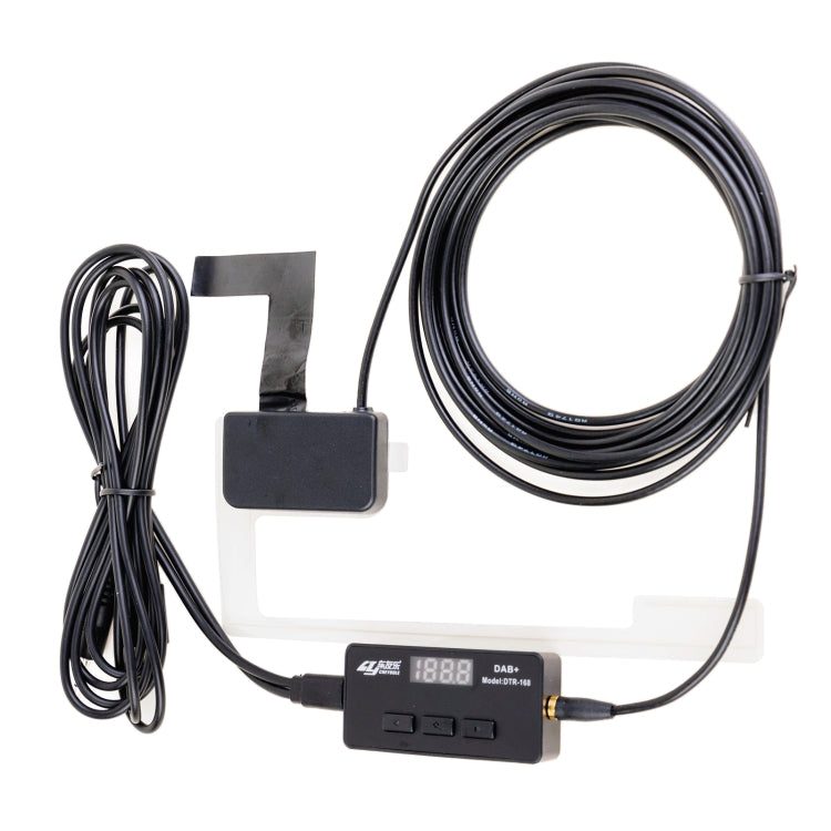 Car DAB+ Digital Broadcasting Receiver Box with FM Forwarding - Bluetooth Car Kits by buy2fix | Online Shopping UK | buy2fix