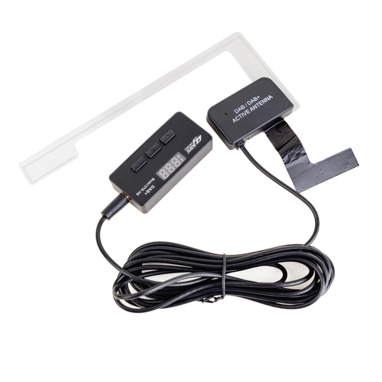 Car DAB+ Digital Broadcasting Receiver Box with FM Forwarding - Bluetooth Car Kits by buy2fix | Online Shopping UK | buy2fix