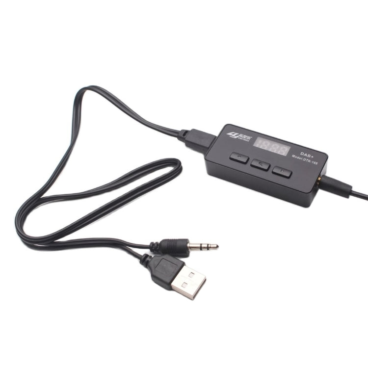 Car DAB+ Digital Broadcasting Receiver Box with FM Forwarding - Bluetooth Car Kits by buy2fix | Online Shopping UK | buy2fix