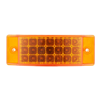 MK-142 DC12V-24V 21LEDs Car Tail Light Running Water Flashing Edge Light (Yellow Light) - Dome Lights by buy2fix | Online Shopping UK | buy2fix