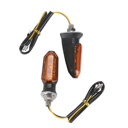 4 PCS MK-200 3LED Highlight Motorcycle Turn Signal Light (Yellow) - Signal Lights by buy2fix | Online Shopping UK | buy2fix