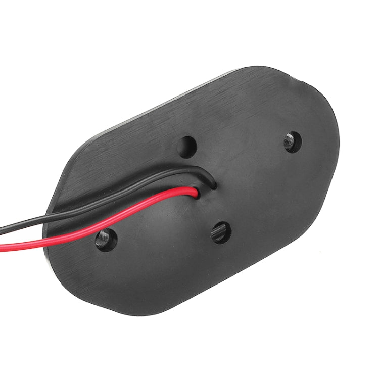 2 PCS MK-257 Car Van Bus Trailer LED Taillight Side Light 12-30V 6LEDs License Plate Light (Black) - Arrow Turn Lights by buy2fix | Online Shopping UK | buy2fix