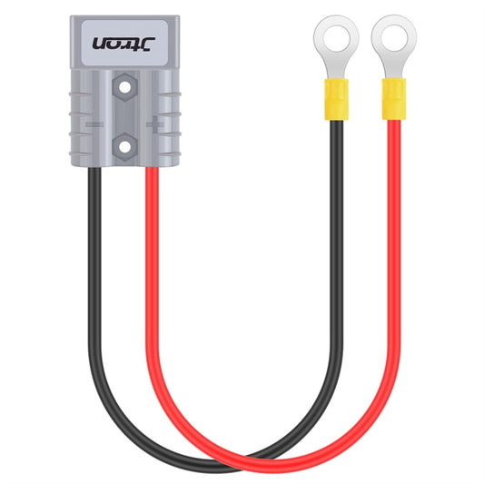 50A 600V Battery Charger Battery Quick Disconnect Plug Trailer Winch Plug with 1FT Cable (Turn O Connector) - DIY Cables by buy2fix | Online Shopping UK | buy2fix
