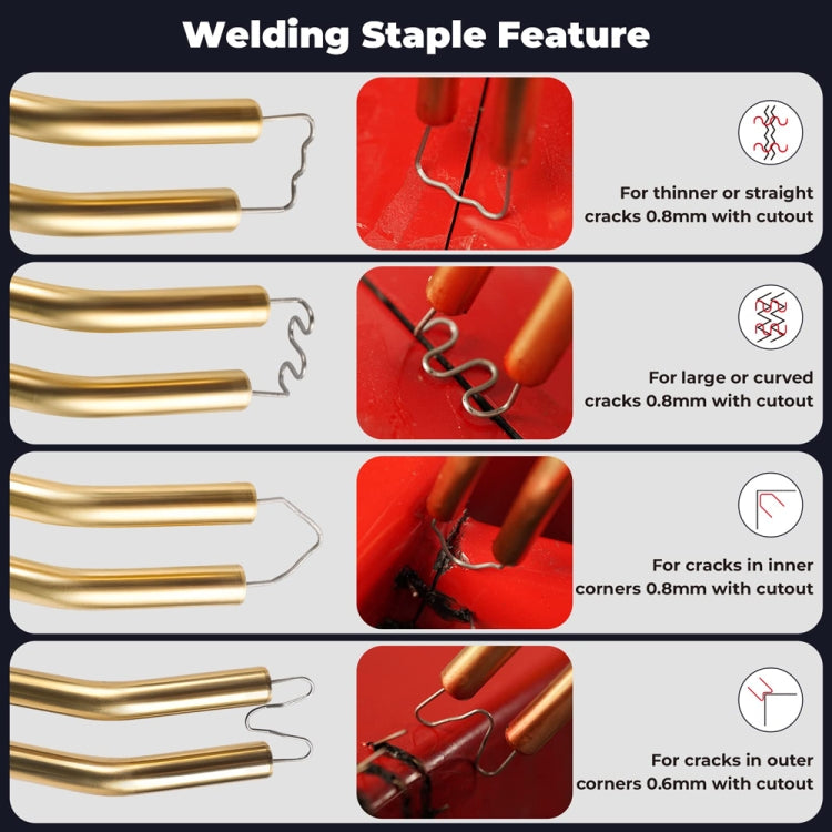 70W Hot Stapler Plastic Welding Machine Car Bumper Repair Kit Plier, AU Plug - Hand Tool Sets by buy2fix | Online Shopping UK | buy2fix