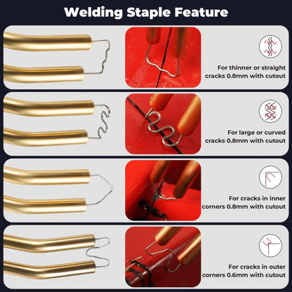 70W Hot Stapler Plastic Welding Machine Car Bumper Repair Kit Plier, EU Plug - Hand Tool Sets by buy2fix | Online Shopping UK | buy2fix