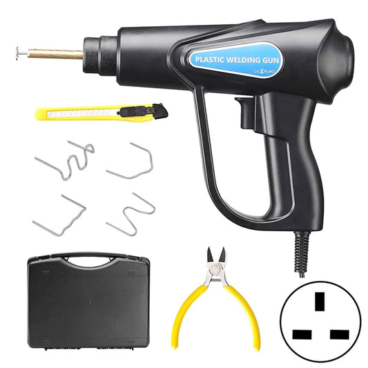 70W Hot Stapler Plastic Welding Machine Car Bumper Repair Kit Plier, UK Plug - Hand Tool Sets by buy2fix | Online Shopping UK | buy2fix