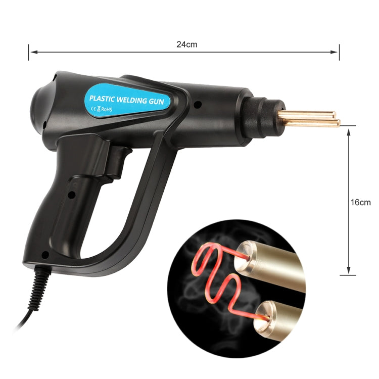 70W Hot Stapler Plastic Welding Machine Car Bumper Repair Kit Plier, UK Plug - Hand Tool Sets by buy2fix | Online Shopping UK | buy2fix
