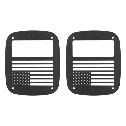 P-018 Car Tail Light Trim Taillight Cover for Jeep Wrangler TJ 1997-2006 - Car Light Accessories by buy2fix | Online Shopping UK | buy2fix