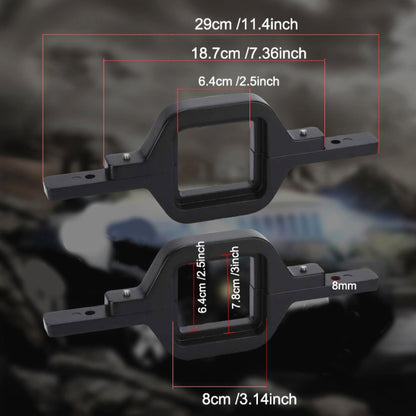 Y-007A Off-road Vehicle Universal Reversing Light Mounting Bracket Tow Hook by buy2fix