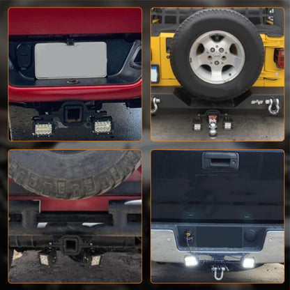 Y-007A Off-road Vehicle Universal Reversing Light Mounting Bracket Tow Hook by buy2fix