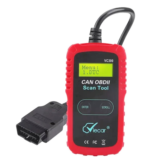 VC300 Car Fault Detector OBD2 EOBD Scanner Code Reader - In Car by buy2fix | Online Shopping UK | buy2fix