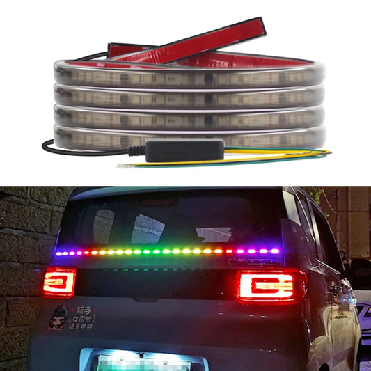 S20-200CM 200cm DC12V-24V Car Rear LED RGB Daytime Running Lights Strip Colorful Lamp - Running Lights by buy2fix | Online Shopping UK | buy2fix