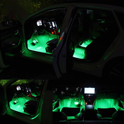 Y12 Cigarette Lighter Car Colorful RGB Foot LED Atmosphere Light - Atmosphere lights by buy2fix | Online Shopping UK | buy2fix