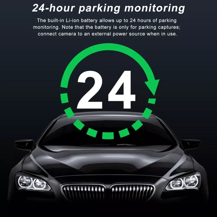 Front and Rear Dual Camera HD InfraredNight Vision Car Dash Cam Driving Recorder by buy2fix