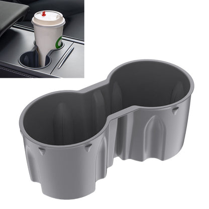 SHUNWEI SD-1054 Car Water Cup Holder for Tesla Model 3 / Y 2021-2022(Grey) by SHUNWEI
