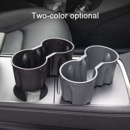 SHUNWEI SD-1054 Car Water Cup Holder for Tesla Model 3 / Y 2021-2022(Grey) by SHUNWEI