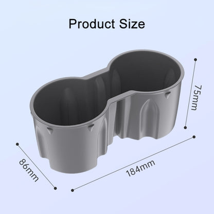 SHUNWEI SD-1054 Car Water Cup Holder for Tesla Model 3 / Y 2021-2022(Black) - Car Drink Holders by SHUNWEI | Online Shopping UK | buy2fix